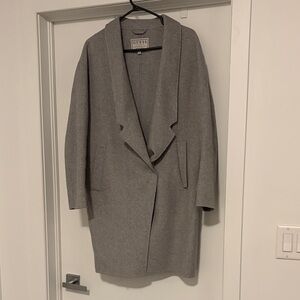GUESS Gray oversized trench coat